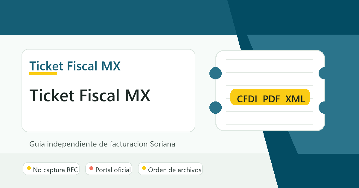 Facturación Soriana 2026: Emite tu CFDI en 5 pasos y 2 minutos